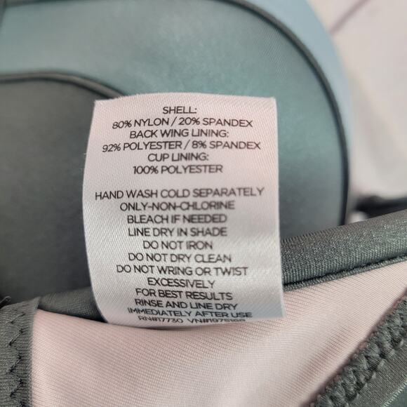 Women's Shore Light Lift Bikini Top Shade & Shore Army Green 34C - Picture 4 of 7